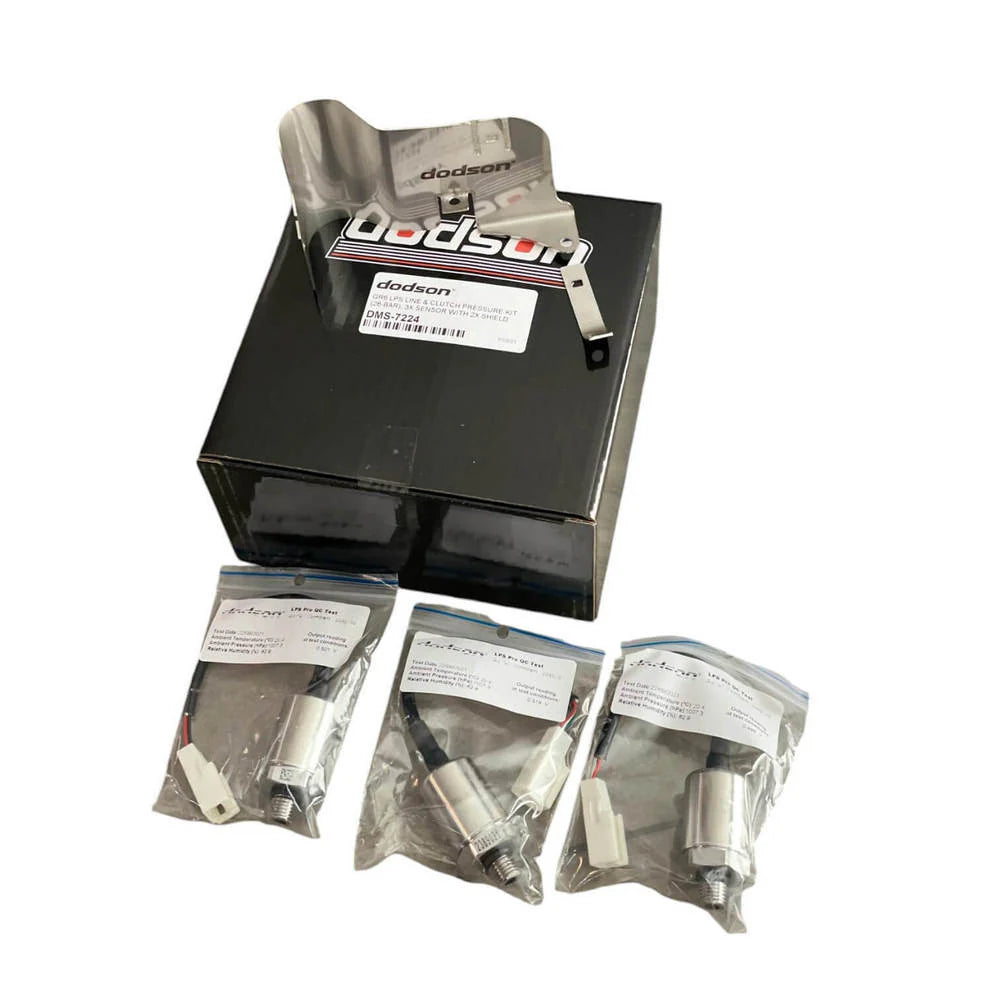 DODSON DMS-7224 LPS Line/Clutch Pressure Kit (3x Sensor with Shield and Bracket) für NISSAN R35 GT-R