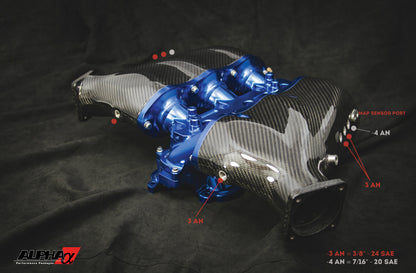 AMS Performance - Nissan R35 GT-R Carbon Fiber Intake Manifold