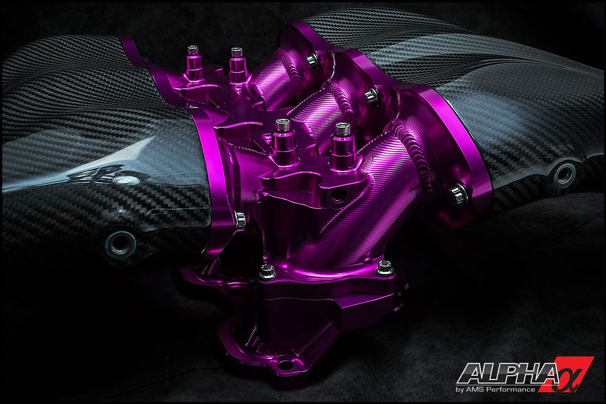 AMS Performance - Nissan R35 GT-R Carbon Fiber Intake Manifold