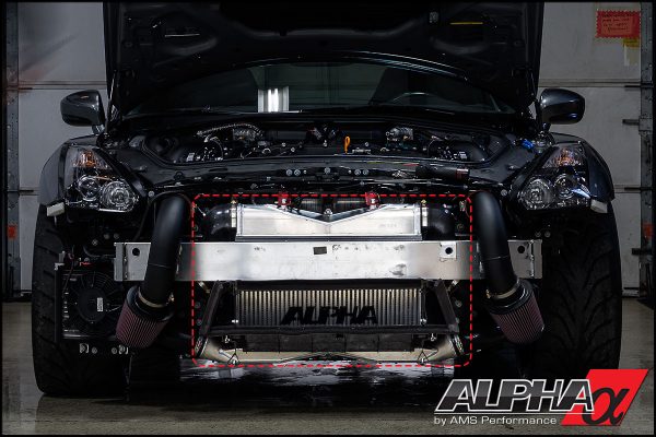 AMS Performance - Nissan R35 GT-R Race Front Mount Intercooler