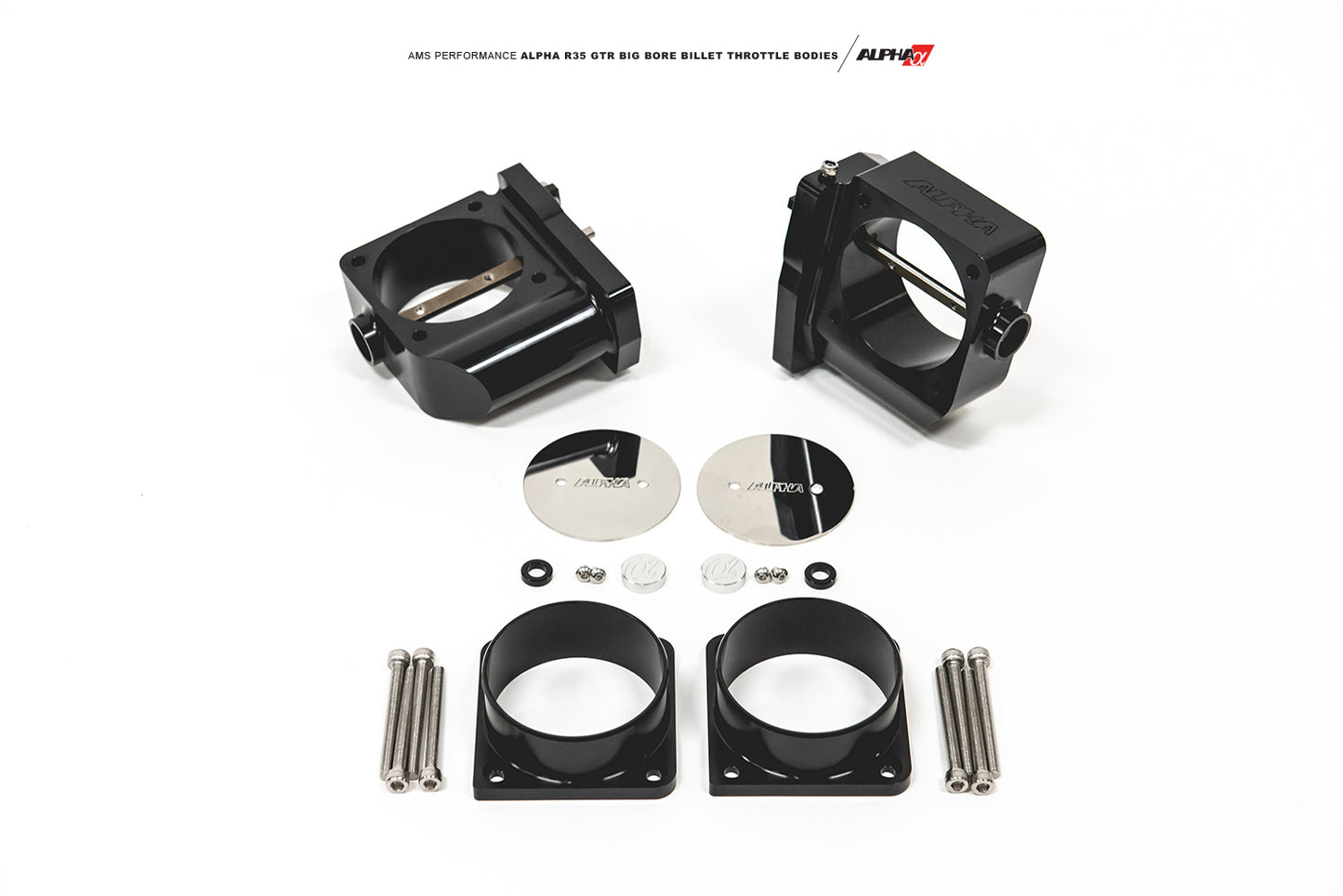 AMS Performance - Nissan R35 GTR Big Bore Billet Throttle Bodies