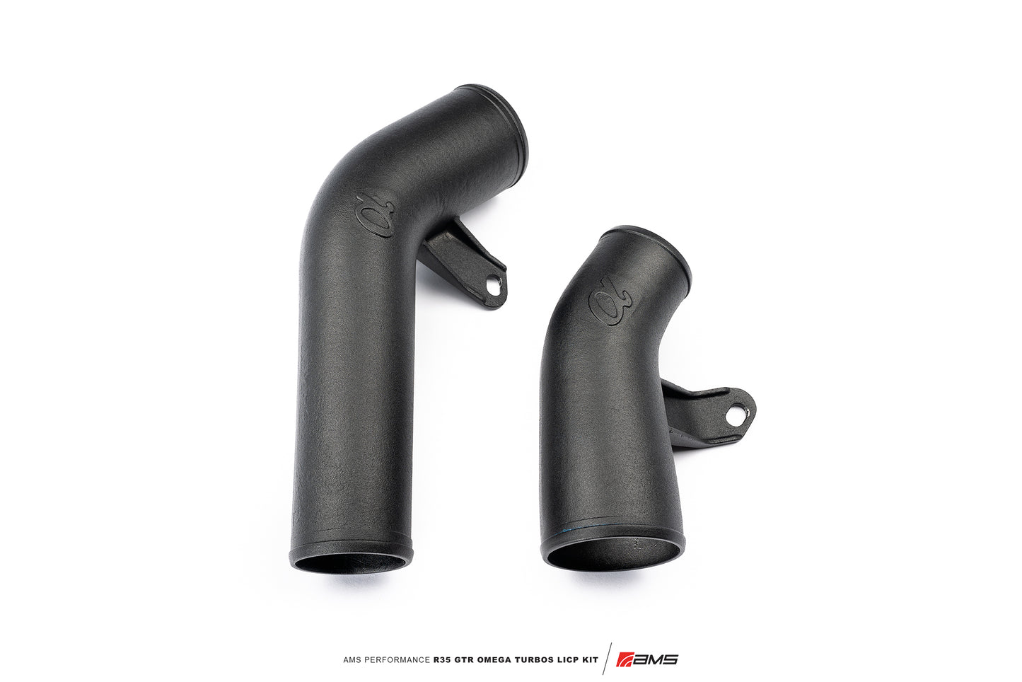 AMS Performance - Nissan R35 GTR OMEGA Turbo Kit Lower Intercooler Piping