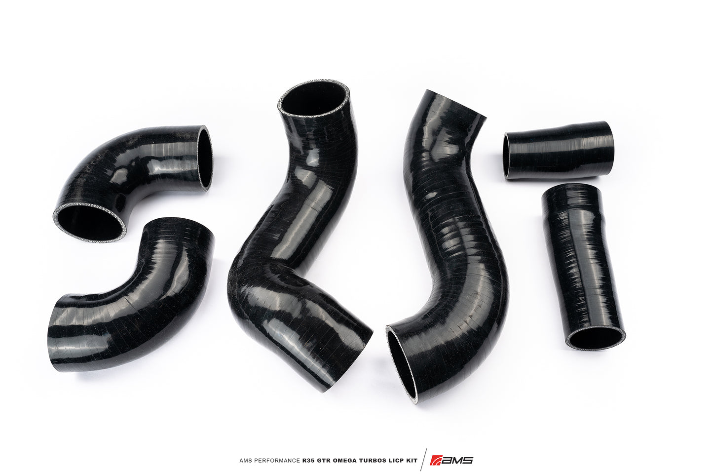 AMS Performance - Nissan R35 GTR OMEGA Turbo Kit Lower Intercooler Piping