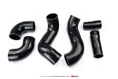 AMS Performance - Nissan R35 GTR OMEGA Turbo Kit Lower Intercooler Piping