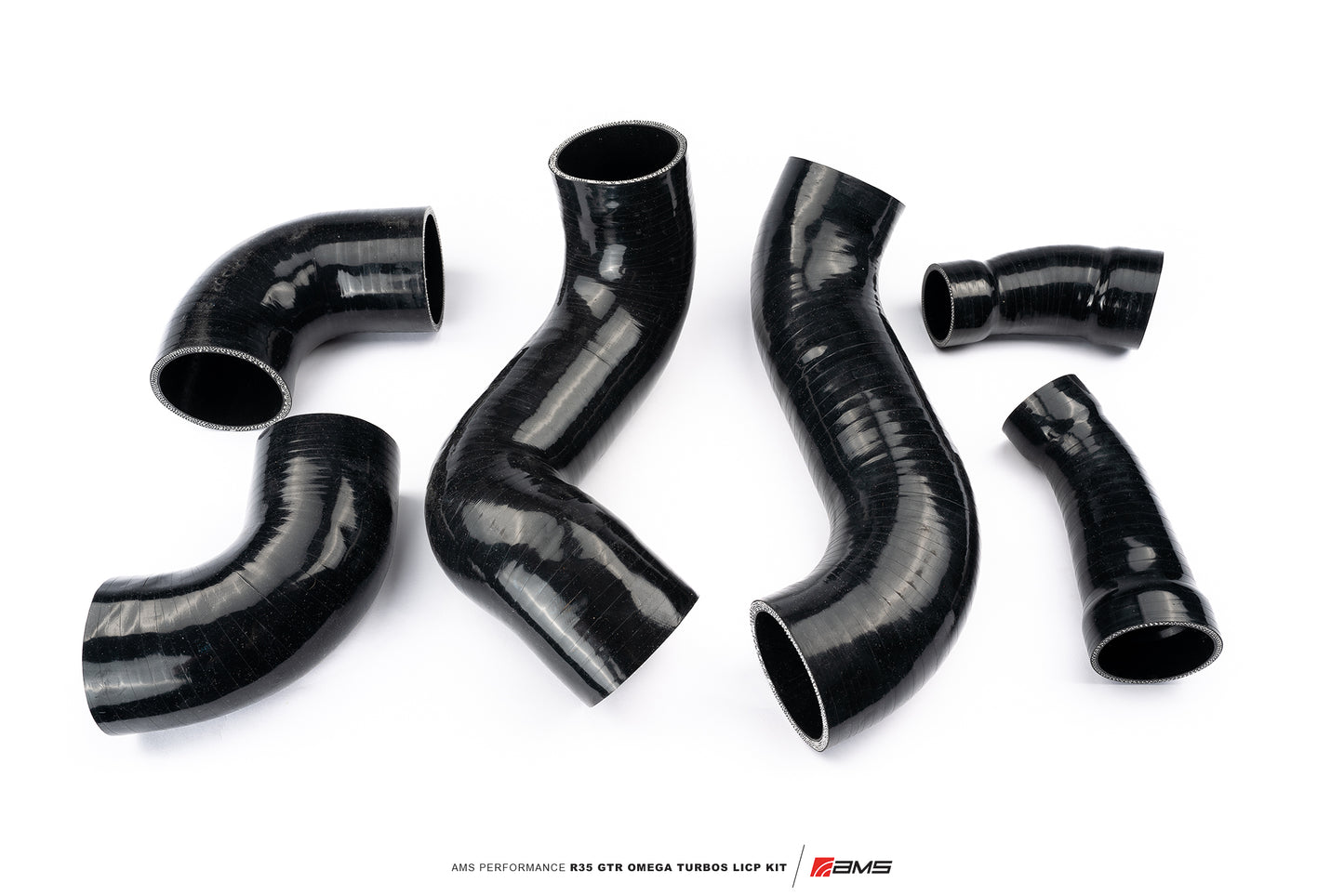 AMS Performance - Nissan R35 GTR OMEGA Turbo Kit Lower Intercooler Piping