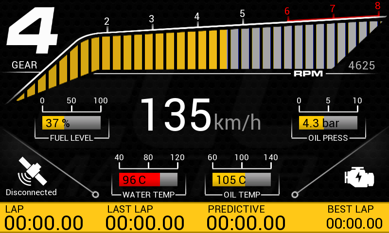 EcuMaster Advanced Display Unit 5"