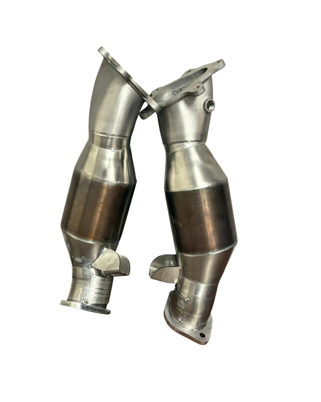 Nissan GT-R R35 RSC Highflow Downpipes mit 200CPI EUR 6 Katalysatoren