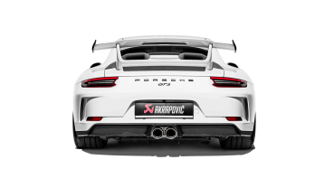 Porsche 911 GT3 991.2 2018 Akrapovic Evolution Krümmer Titan