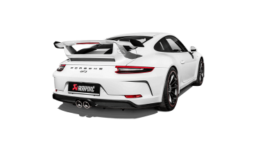 Porsche 911 GT3 991.2 2018 Akrapovic Evolution Krümmer Titan