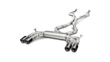 BMW X5 M F85 Akrapovic Evolution Line Titan