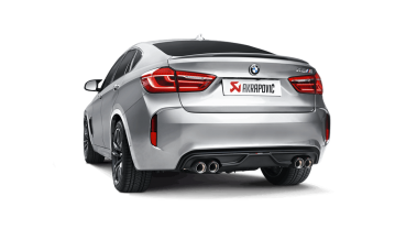 BMW X6 M F86 Akrapovic Evolution Line Titan