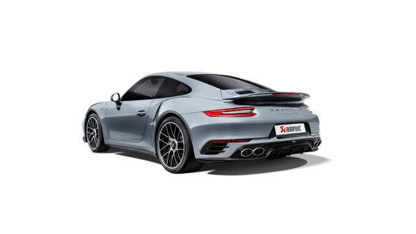 Porsche 911 Turbo/Turbo S 991.2 2018 Akrapovic Slip On Line Titan